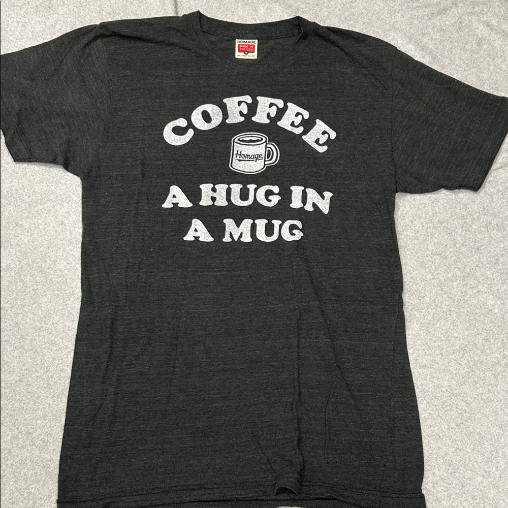 HOMAGE Charcoal Graphic Tee